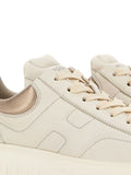 Hogan Flat shoes Off-white / Rose Gold Leather Upper