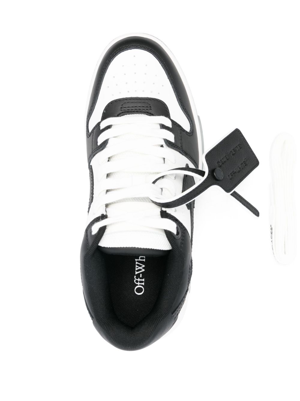 Off-White Flat Shoes White/black - 37