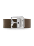 Burberry Belts Sand/military/silver