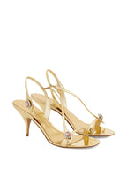 Ferragamo Flat Shoes Golden - 7.5