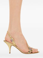 Ferragamo Flat Shoes Golden - 8