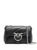 Pinko Bags Nero Silver Lea