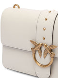 Pinko Bags Bianco Oro Lea Poliuretano
