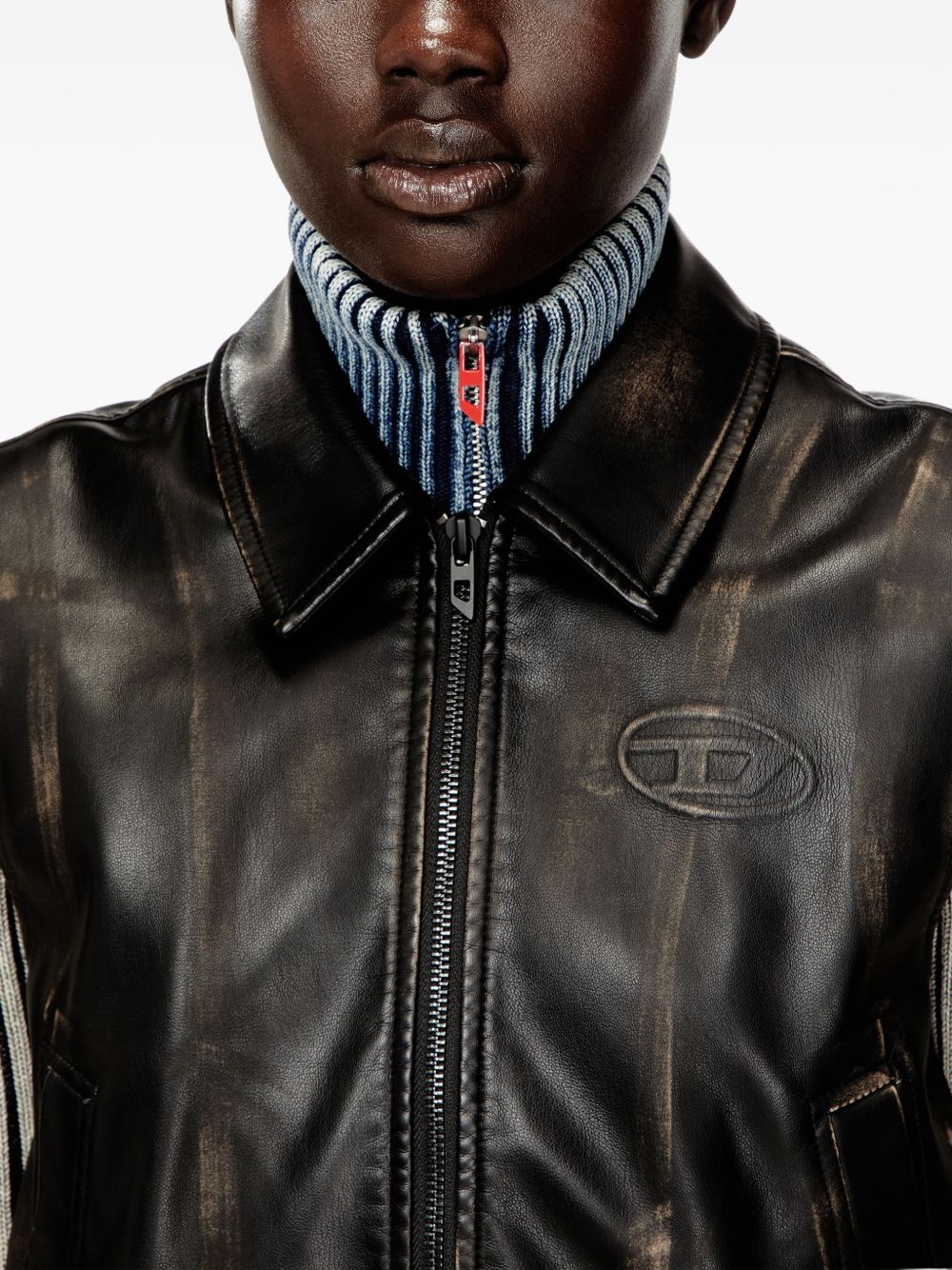 Diesel Jackets Pl+coatingpu+ribvi Pl Ea - 44