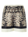 Pinko Trousers Beige Nero Vi Se