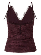 Pinko Top Bordeaux Pa Ea
