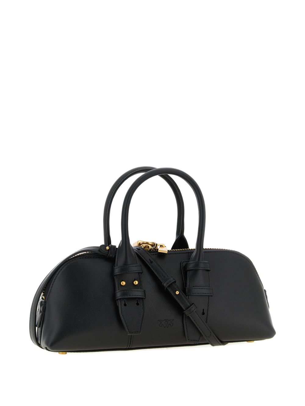 Pinko Bags Nero Oro Lea