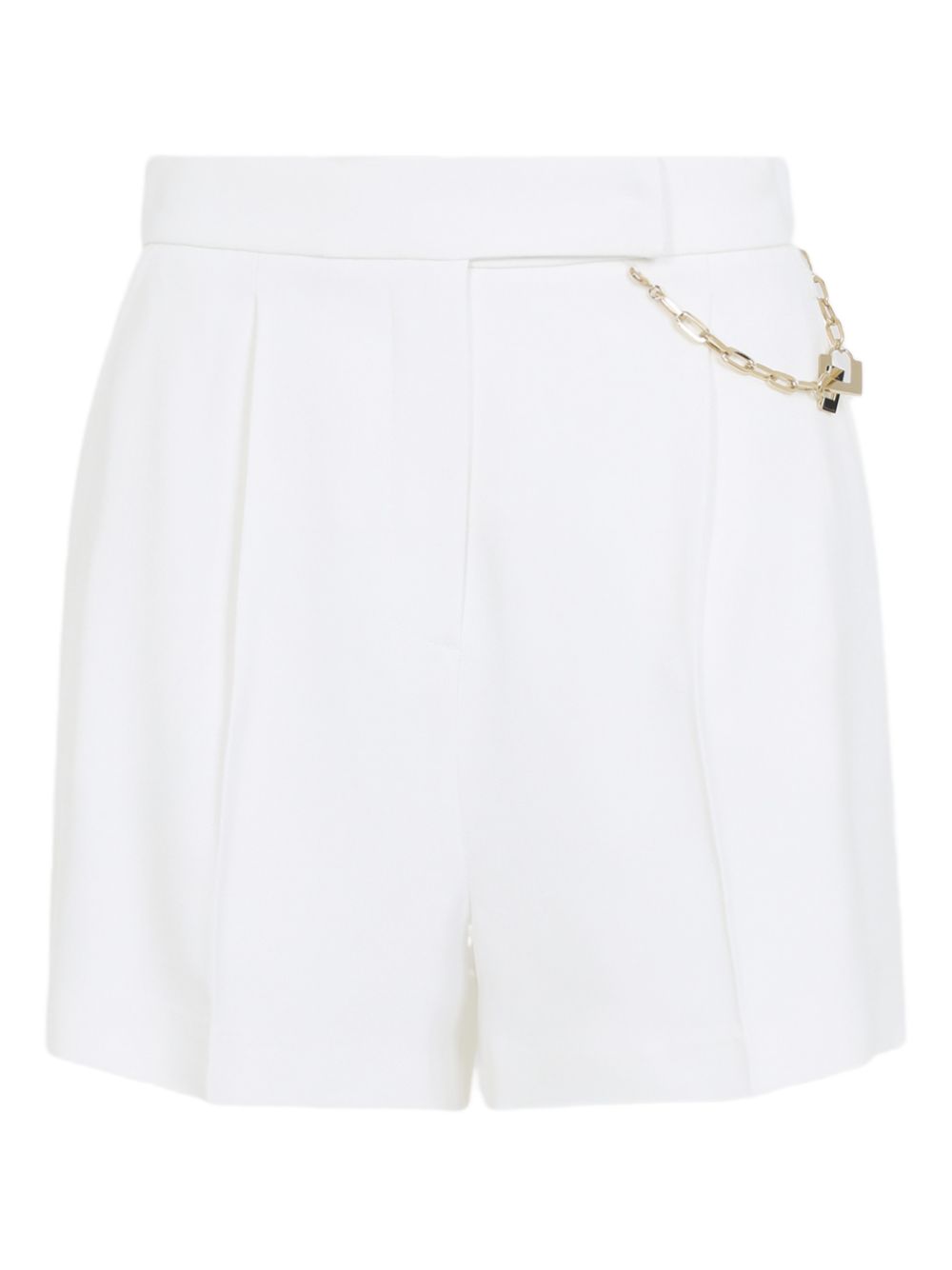 Elisabetta Franchi Shorts Ivory Viea - 40