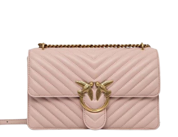 Pinko Bags Rosa Oro Lea