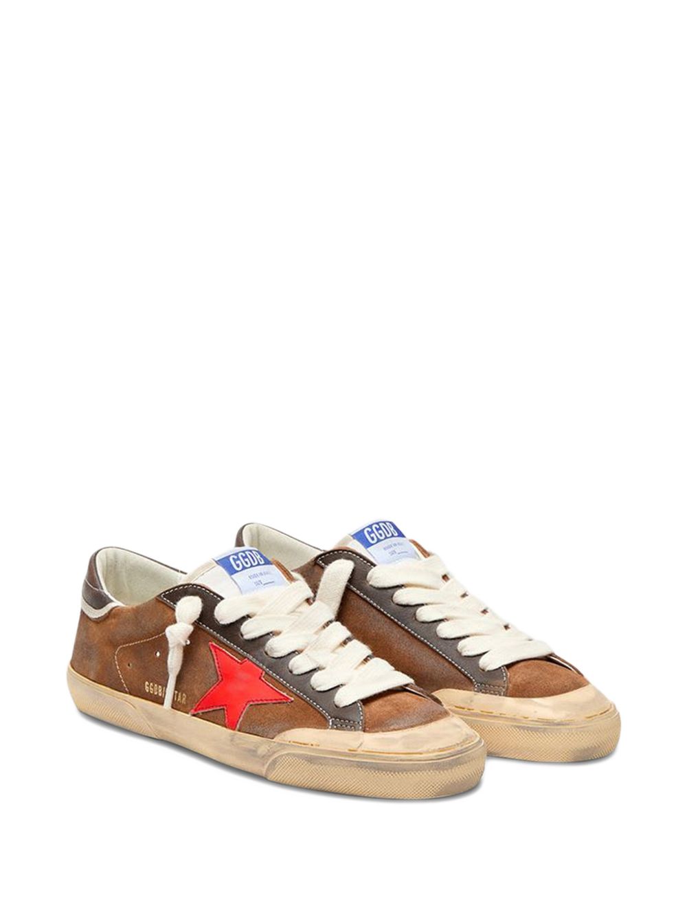 Golden Goose Flat shoes Brown/orange Fab Oth Mat