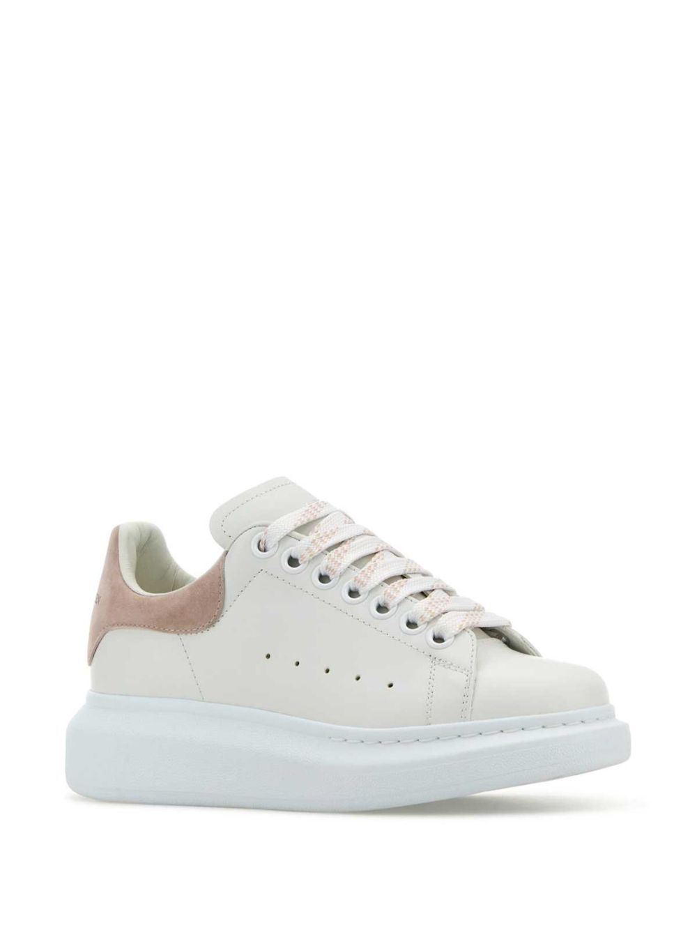 Alexander McQueen Flat shoes White/patchouli Fab Oth Mat - 38