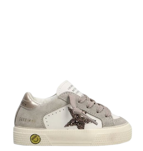GOLDEN GOOSE KIDS Flat shoes White Taupe Beige - 25