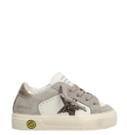 GOLDEN GOOSE KIDS Flat shoes White Taupe Beige - 25