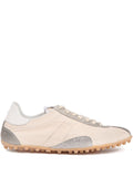 MM6 Maison Margiela Flat shoes Off-white Leather