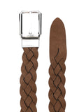 Etro Belts Brown Suede Leather