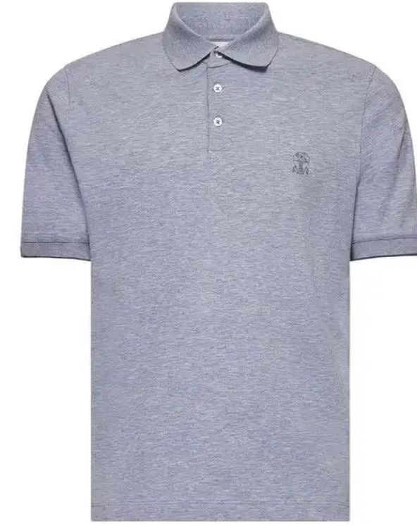 Brunello Cucinelli T-shirts and Polos Grigio+piombo - M