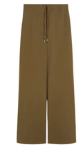 Max Mara Studio Trousers Verde Kaki