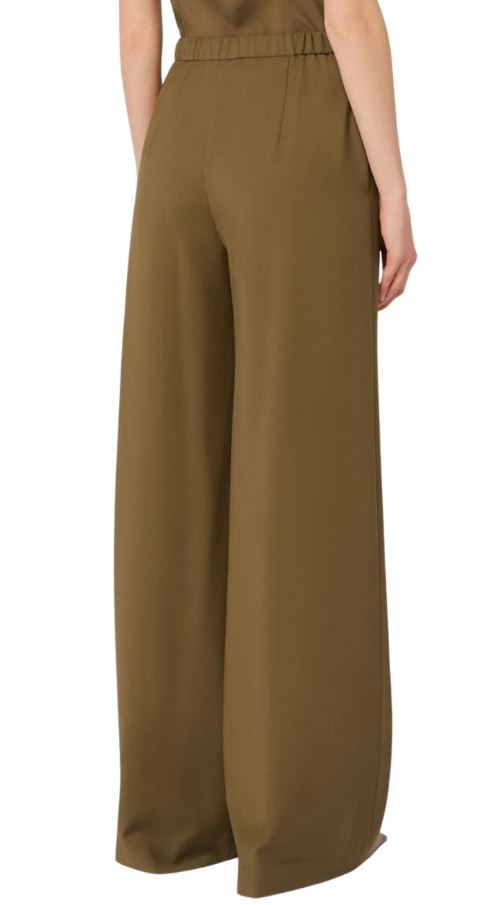 Max Mara Studio Trousers Verde Kaki
