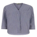 S Max Mara Shirts Riga Blu