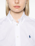 Ralph Lauren Shirts White Cotton Elastane