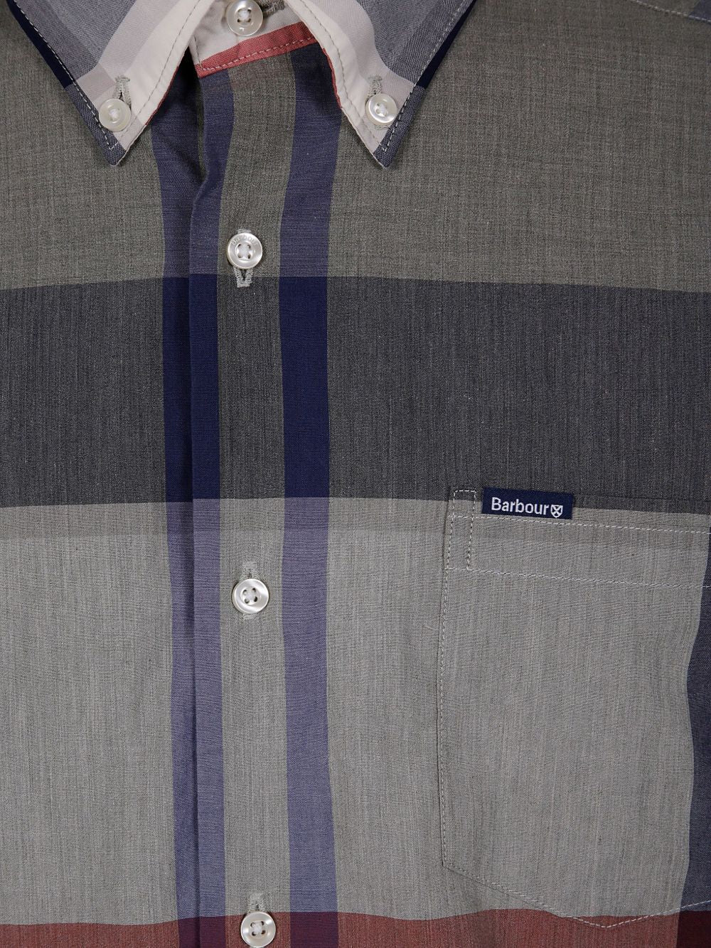Barbour Shirts Bleached Pine Tartan - L