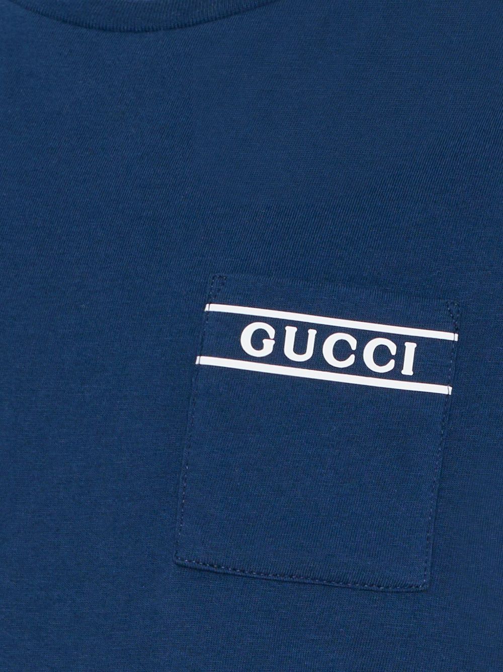 Gucci Kids T-Shirts And Polos Blue/white - 10A