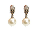 Alexander McQueen Bijoux Antique Gold Brass
