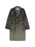 Mm6 Maison Margiela Coats Olive Green