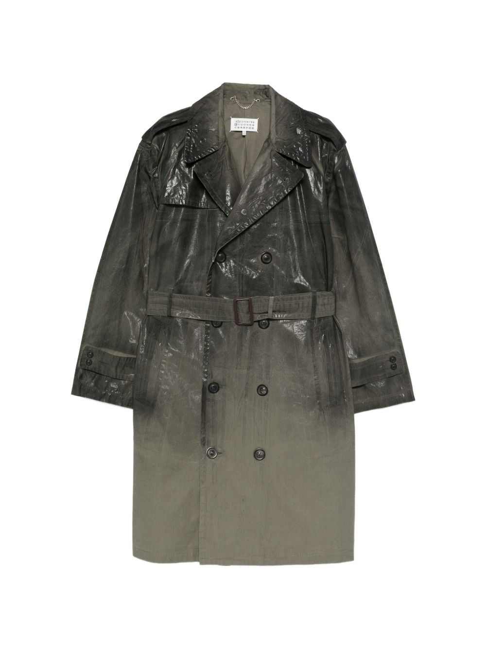Mm6 Maison Margiela Coats Olive Green