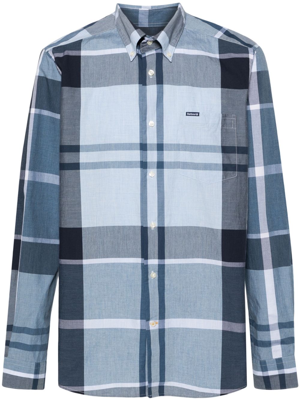 Barbour Shirts Berwick Blue Tartan - XL