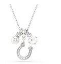 Swaroski Bijoux Silver / White