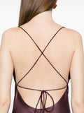 Pinko Dresses Bordeaux Ac Pl