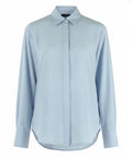 Pinko Shirts Clear Blue Viscosa