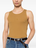 Saint Laurent T-Shirts And Polos Miel Fonce
