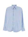 Ami Shirts Bleu Cachemire/blanc
