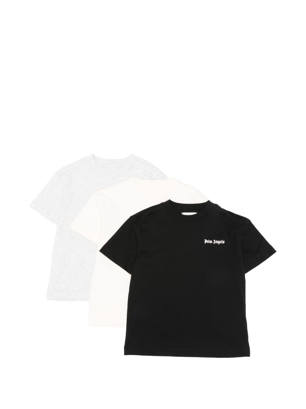 Palm Angels T-shirts and Polos Off White Black Grey