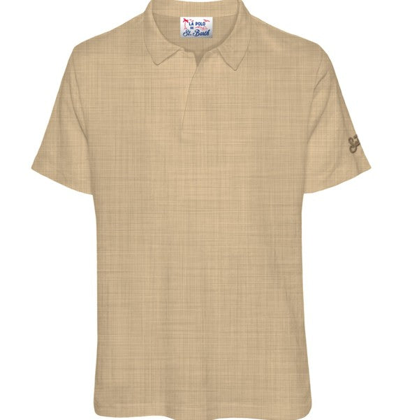 Saint Barth T-shirts and Polos Beige