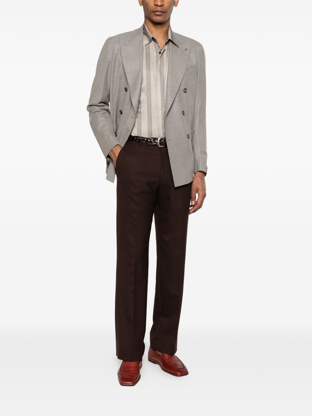 Giorgio Armani Shirts Beige