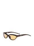 JACQUEMUS Sunglasses Brown/silve/amber
