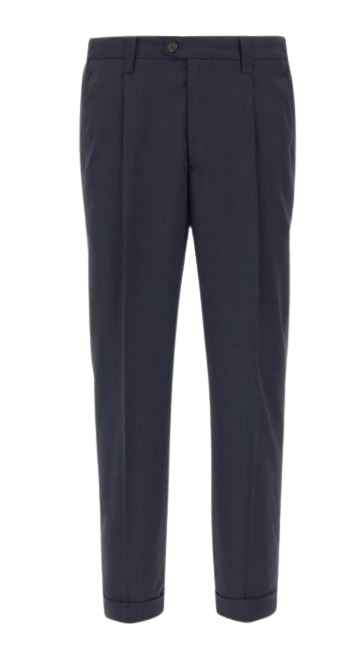 Devore Trousers Blue