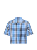Burberry Shirts Cornflower Blue