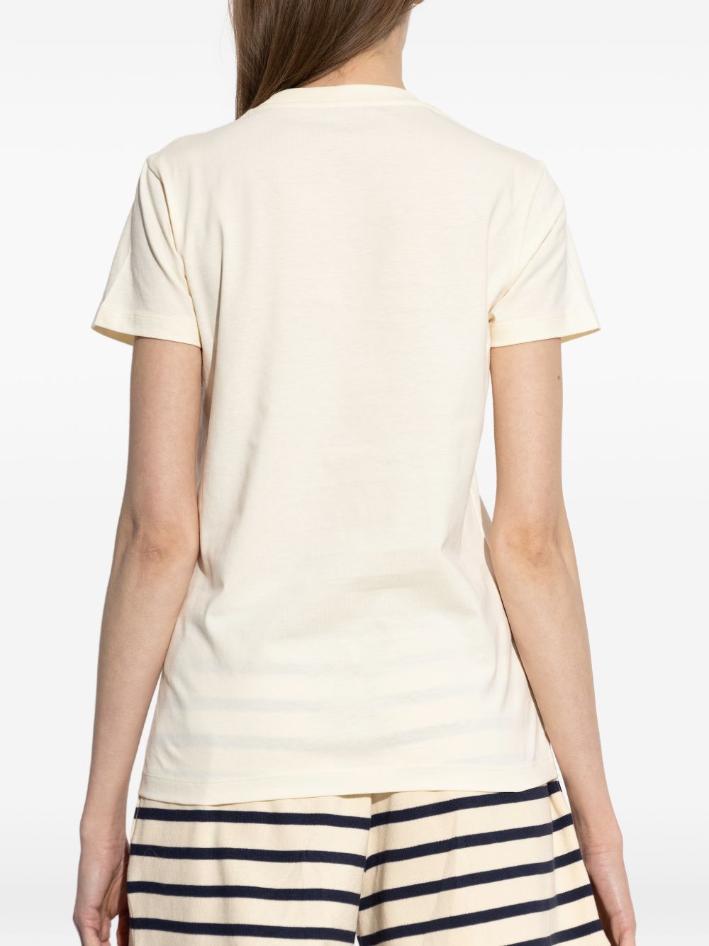 Moncler T-Shirts And Polos Ivory