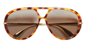 Bottega Veneta Sunglasses Gold-brown