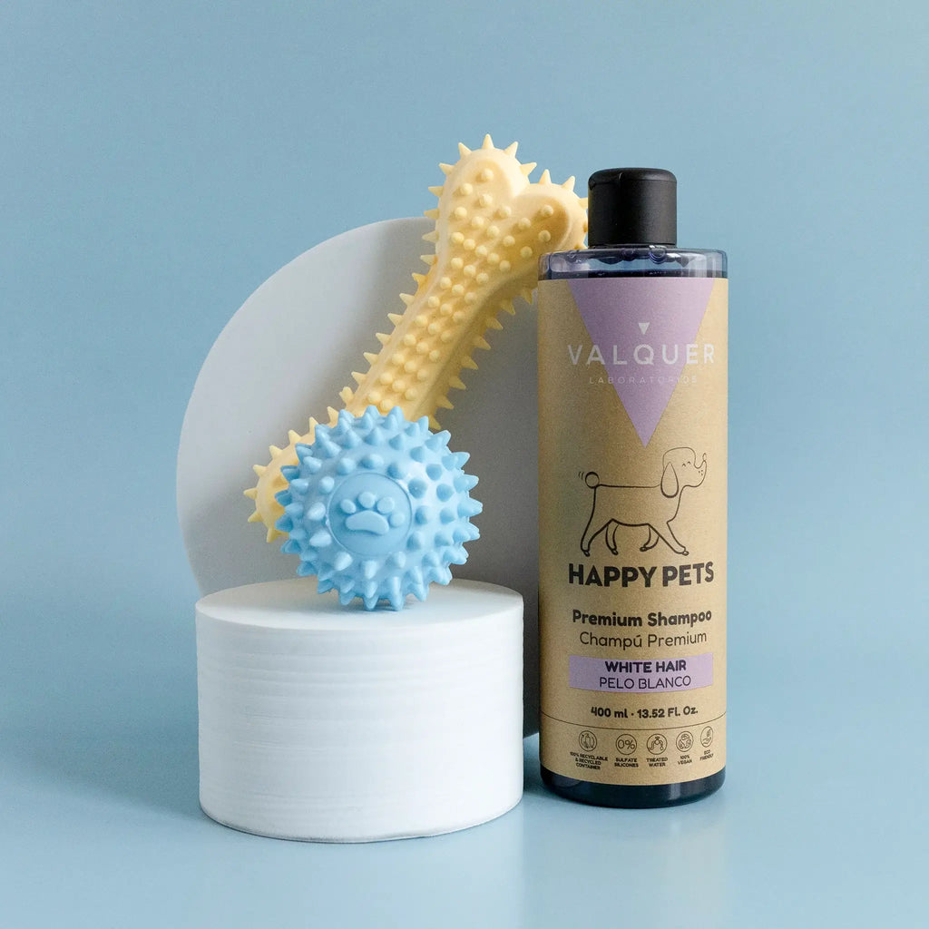 Champú Premium para Mascotas de Pelo Blanco - 400 ml