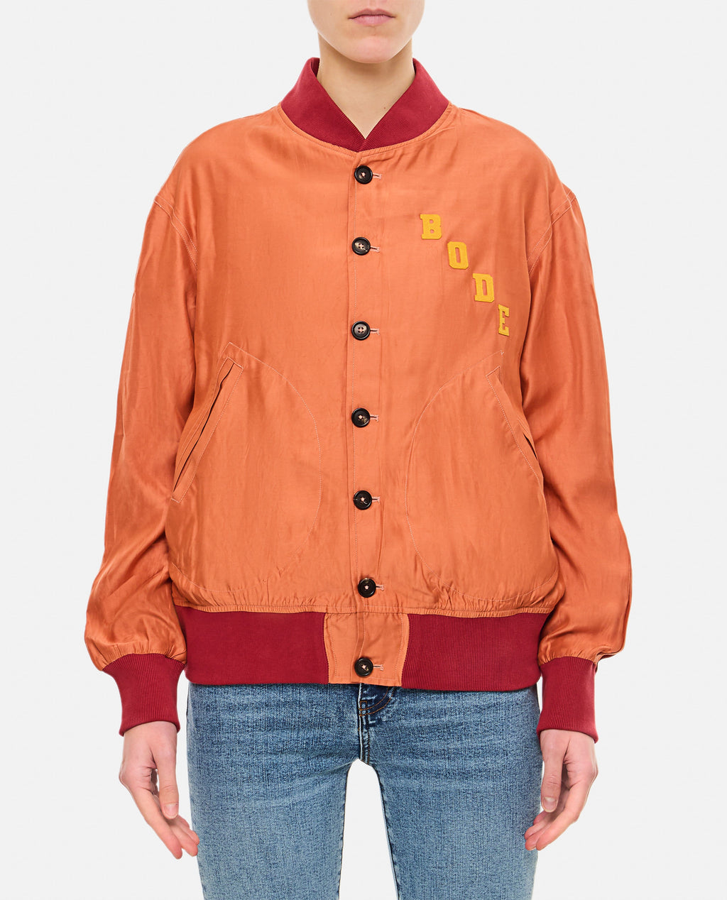 Bode New York Jackets Orange - XXXS