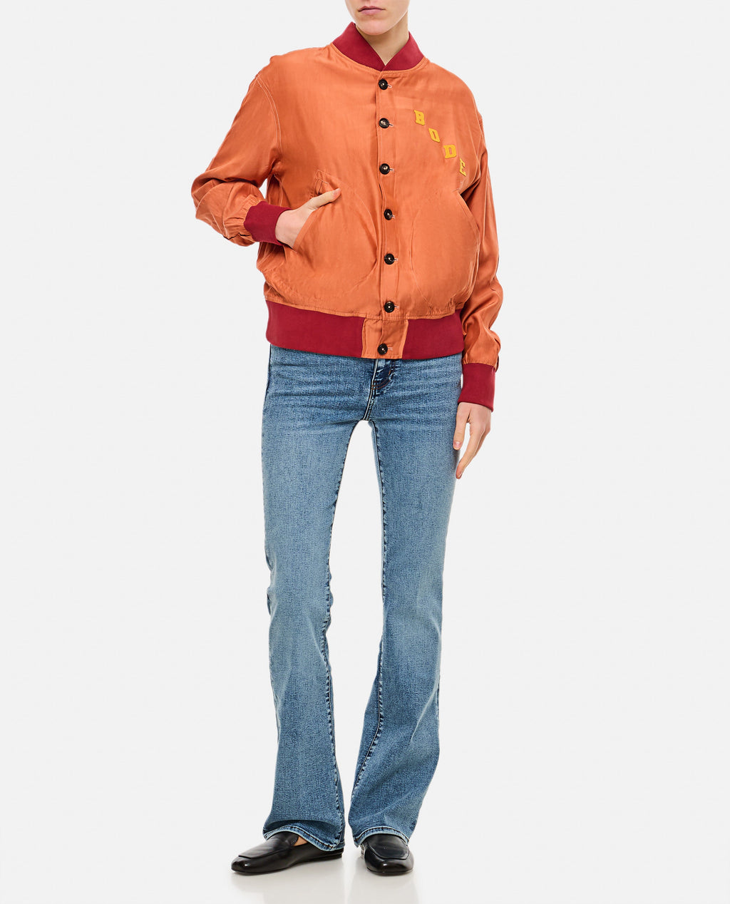 Bode New York Jackets Orange - XXXS
