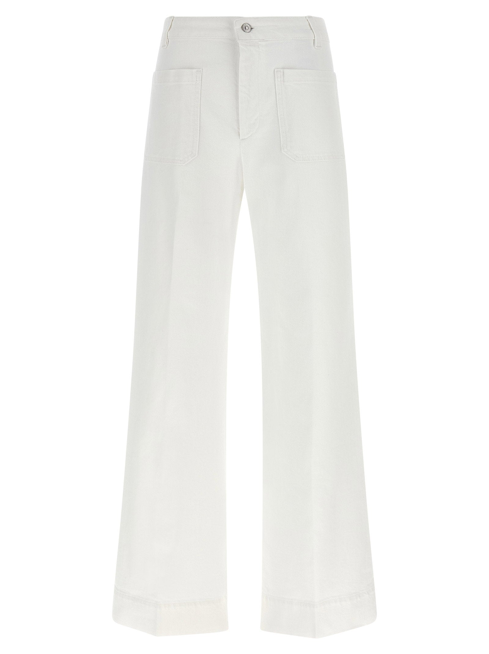 Victoria Beckham Alina Jeans — White