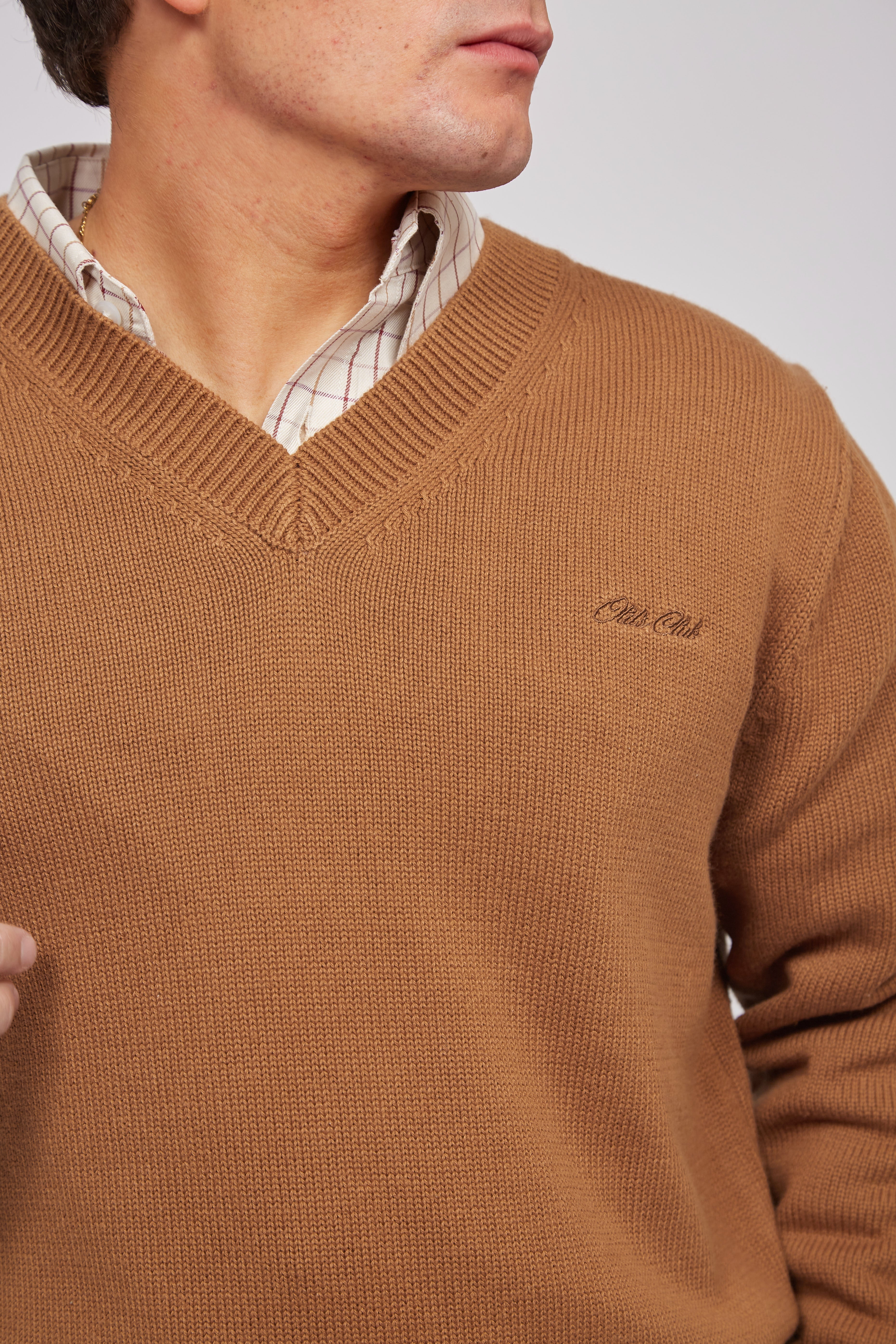 Jersey de Pico Marrón