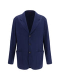 Brunello Cucinelli Cashmere Jacket — Navy