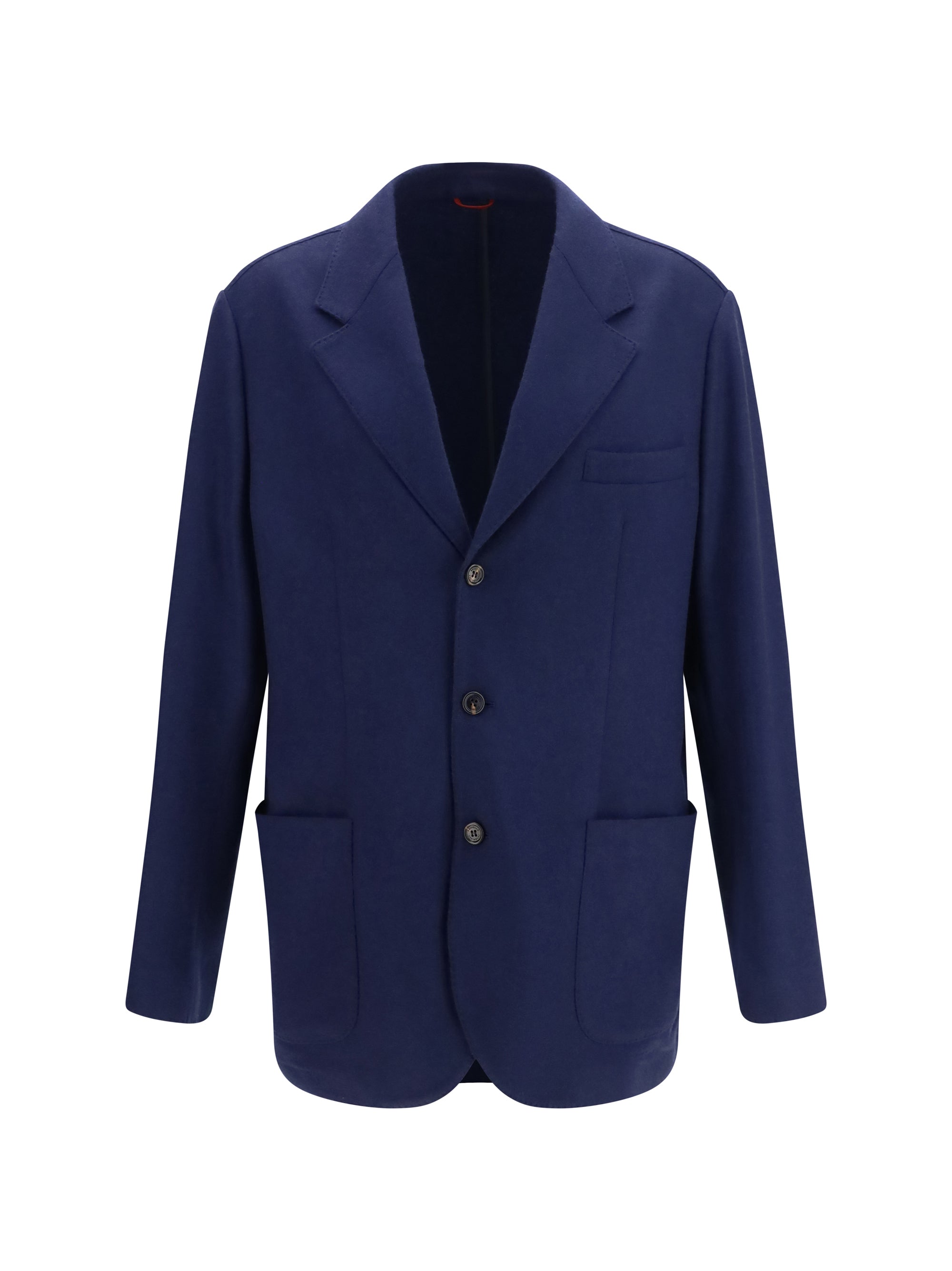 Brunello Cucinelli Cashmere Jacket — Navy